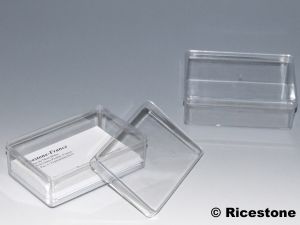 vente au royaume uni qualité-supérieure choisir authentique 9b) 12x Boites Plastique transparente 95x64mm carte de visite. vente au royaume uni qualité-supérieure choisir authentique 9b) 12x Boites Plastique transparente 95x64mm carte de visite.