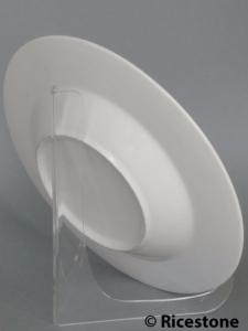 Chevalet prsentoir porte-assiette en acrylique pour miroir