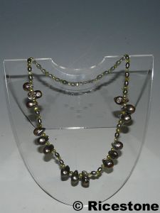 9a) Grand BUSTE bijoux<BR>pour pendentif ou chainette.