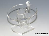 Présentoir acrylique transparent pour bracelet rigide