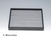 1b) Plateau à rouleaux pour bagues 18 x 23 cm.