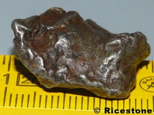 Météorite, sidérite<BR>Sikhote-Alin, 13,15g.