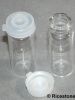 1k) Bouteille en verre de contenance 12cc avec large goulot