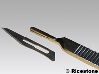 Manche de scalpel N3 et lame N11