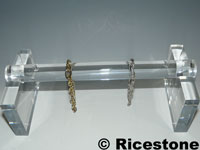 Porte bracelet, présentoir acrylique transparent