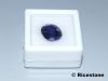 1ba) 20x Boites de diamantaire 3x3 cm, pierre taillée, dessus verre.