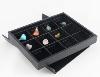 3d) Coffret 12x casiers 5x5 cm pour rangement de collection.