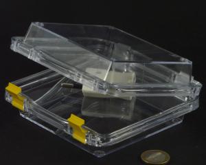 La boite à membrane (hauteur 50mm) ricestone-France permet de conserver des objets hauts, fragiles et délicats