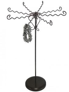 Tourniquet colliers et sautoirs, Manège porte-bijoux, H=54cm
