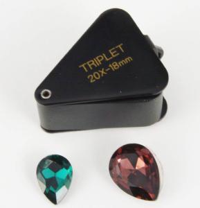 Loupe de gemmologie Triplet-20x18mm