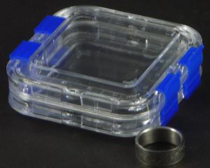 Boite  membrane de suspension 75x75x25mm M8M8