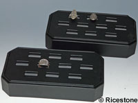 Plateau noir pour 10 bagues