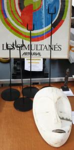 Prsentoirs pour masque africain