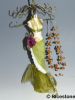 1b) Poupée porte bijoux, présentoir, mannequin de collier.