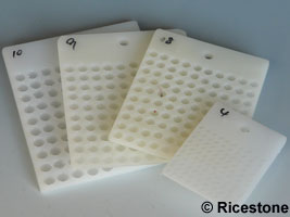 COMPTONS 100x perles pour des perles de  4mm, 8mm, 9mm, 10mm.