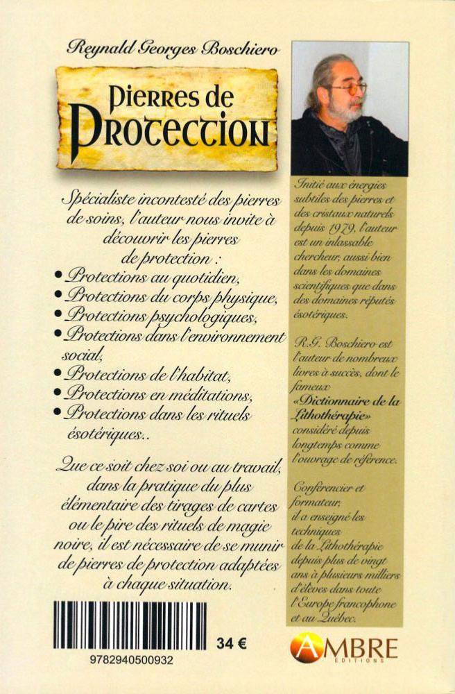 Livre : Les Pierres de Protection par Boschiero, Un autre volet de