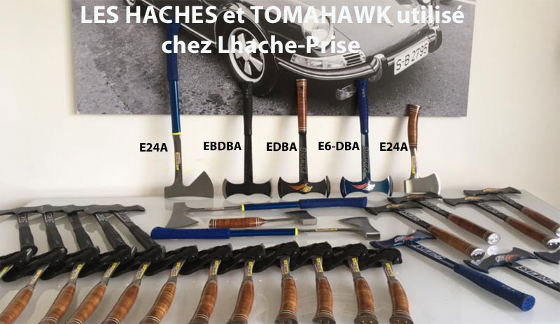 Toutes les hache chez lhache-prise