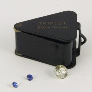 Loupe triplet 20x18mm de bijoutier