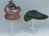 2a) Présentoir acrylique de casques, képis ou objets de collection. H=20 cm