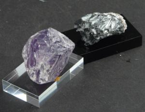 Socle présentoir pour Minéraux 3x5x1 cm