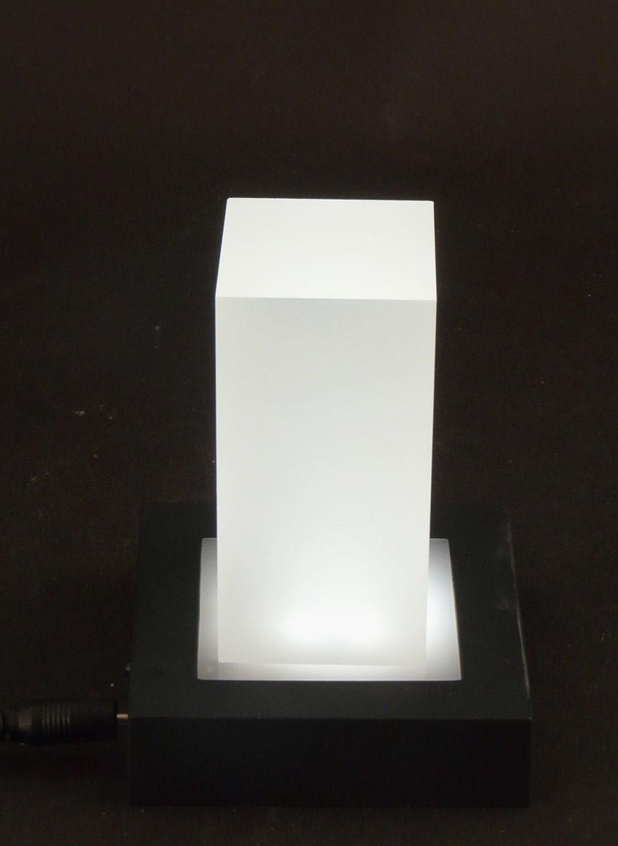 Socle pour figurine, support lumineux à LED multicolores