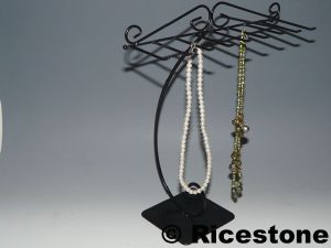 9) Présentoir métallique à bijoux Multiple pour  collier, bracelet...