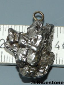 Météorite, sidérite<BR>Campo del Cielo, 10,65g.