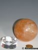 92b) Support acryl Ø 5cm, Présentoir minéraux: œuf - boule