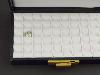 2a) Coffret 7x12 cm - présentation-transport gemmes - 50 compartiments.