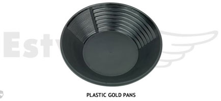 Bâtée d'orpaillage; Gold pan Estwing BP14, 