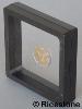 10a) Présentoir 3D, collection numismatique et minéraux - 9x9 cm