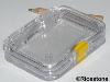3) Boite à membrane élastique de 100x75x16mm, M22M22