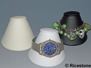 Prsentoir en similicuir pour montre et bracelet 