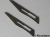 9a) 10x lames N°11 pour scalpel scalpel - bistouri N°3