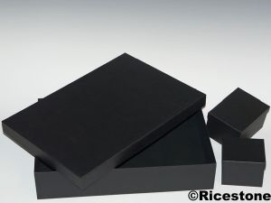 4) Flat carton 27x39 cm Coffret pour boites minéraux