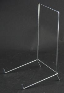 2a2) Chevalet métal chromé, hauteur 14 cm, Profondeur 8 cm, pour saladier.