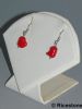 0e1) Presentoirs boucles d'oreille, Porte-bijoux, 7x8x4 cm