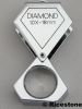 1hb) Loupe Triplet 10x18mm<BR> Pour bijoutier, pliable. 