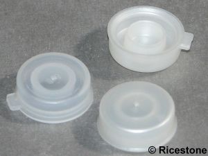 1z) 10x Bouchons plastique pour bouteille large goulot