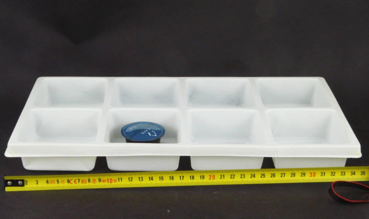 2 Plateaux Ovales Plastique Bleu - Rangement Décoratif Pour Clés, Cosmétiques, Bureau