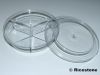 10) Boite Plastique, Ø 14 cm, 3 compartiments