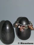  Présentoir en bois noir pour bracelet