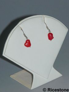 0e2) Presentoir boucles d'oreille, porte-bijoux, 8x10x5 cm