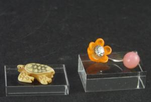 Les deux hauteurs du socle 2x3 cm