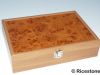 1a) Coffret luxe en bois <BR>pour bijouterie.