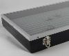 7e) Coffret 26x36 cm luxe pour bagues (Système à sillon).