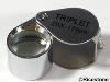 1fa) Loupe Triplet 20x17mm <BR>Economique.