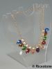 1d) Grand Buste synthétique pour collier, chaîne, pendentif.