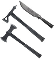 Hache EBTA + Tomahawk EBDBA + Machette EBM