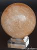 93a) Support acrylique pour boule et œuf, 4x4 cm anneau de Ø 2 cm